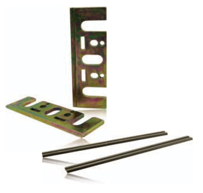 CARBIDE PLANER BLADES & ADAPTOR SET