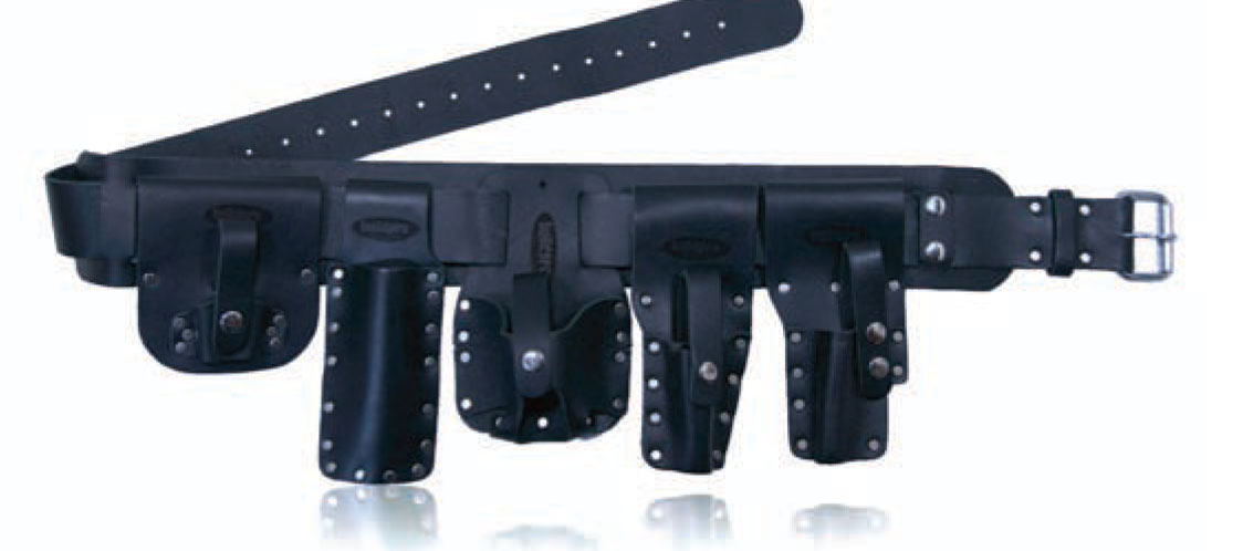 RIGGERS BELT TOP GRAIN LEATHER - 5 POCKET