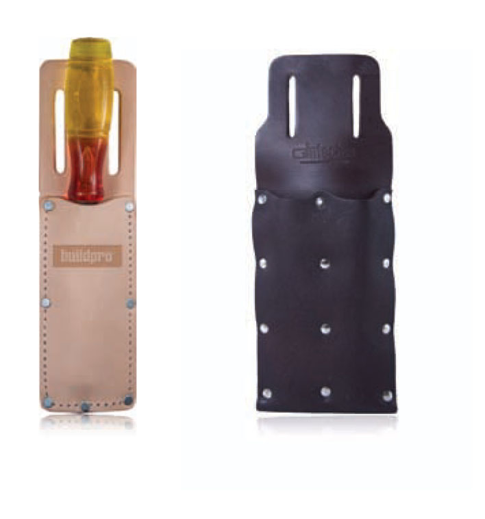 SADDLE LEATHER CHISEL HOLDER